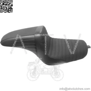 Le Pera Kickflip Pleated Gripp Tape Seat 2 Up 3.3 4.5 Harley 2010+ XL Sportster (For: Harley-Davidson)