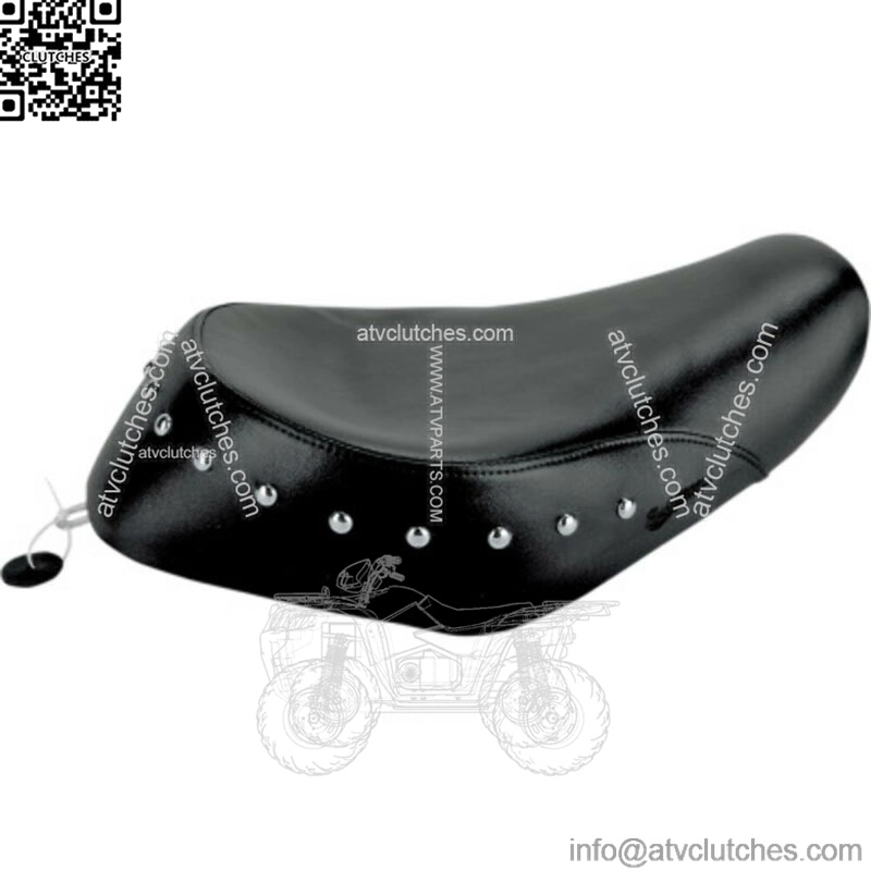 Saddlemen Renegade Black Studded Solo Seat 4.5 Gal Tank Harley 04+ XL Sportster (For: Harley-Davidson)