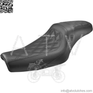 Saddlemen STD X Lutzka Slim Pro Series Seat 3.3 Gal Tank Harley XL Sportster 04+ (For: Harley-Davidson)