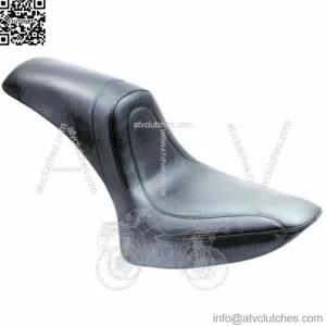 Mustang Fastback 1 One-Piece Low Profile Seat 1984-1999 Harley Evolution Softail (For: Harley-Davidson)