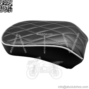 Le Pera Bare Bones Series Black Diamond Pillion Pad 2018+ Harley Heritage Deluxe (For: Harley-Davidson)