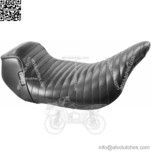 LePera Sprocket Pleated Stitch Solo Rider Driver Seat Harley Touring Dresser 08+ (For: Harley-Davidson)