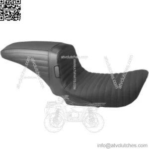 Le Pera Daddy Long Legs Kickflip 2 Up Pleated Gripp Tape Seat Harley Dyna 06+ (For: Harley-Davidson)
