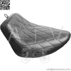 Le Pera Bare Bones Diamond Black Vinyl Solo Seat Harley 18+ Softail FXLR FLSB M8 (For: Harley-Davidson)
