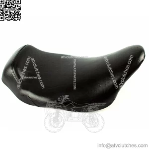 Le Pera Barebones Black Smooth Bare Bones Solo Seat 2008+ Harley Touring (For: Harley-Davidson)