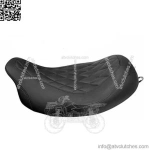 Mustang Wide Tripper Solo Seat Diamond Pattern Stitch 2008-2017 Harley Touring (For: Harley-Davidson)