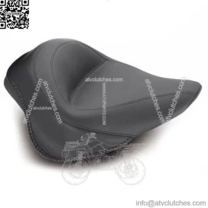 Mustang Wide Vintage Touring Solo Seat 2011-2017 Harley Softail Slim & Blackline (For: Harley-Davidson)