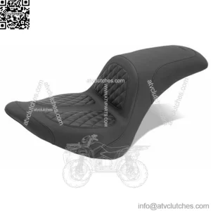 New Mustang Dave Perewitz Signature Fastback Seat Harley Fatboy Softail 200 Tire (For: Harley-Davidson)