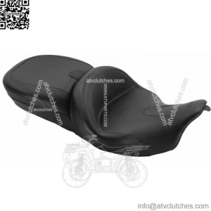 Mustang Summit One-Piece Vintage Seat Plain 2008-2020 Harley Touring Rushmore (For: Harley-Davidson)