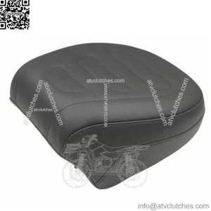 Mustang Black Passenger Pillion Solo Tour Seat Pad 13-17 Harley Softail Breakout (For: Harley-Davidson)