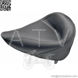 Brand New Mustang Vintage Solo Seat Plain Black 2000-2006 Harley Softail 75086 (For: Harley-Davidson)