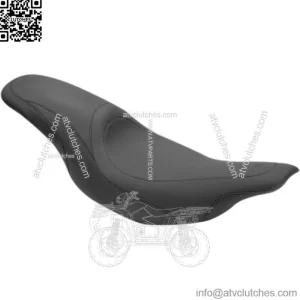 Mustang Tripper Fastback 2 Up One Piece Seat 1997-2007 Harley Touring FLHT FLTR (For: Harley-Davidson)