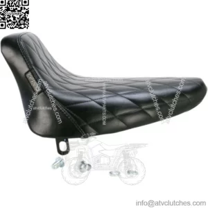 Le Pera Bare Bones Diamond Stitch Solo Seat Harley 1984-1999 Softail FXST FLST (For: Harley-Davidson)