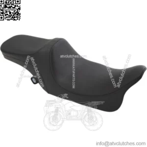 Drag Specialties Predator III Smooth Vinyl Stitch 2 Up Seat Harley Touring 97-07 (For: Harley-Davidson)