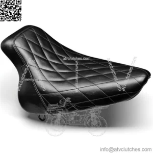 Le Pera Lepera Bare Bones Diamond Single Solo Seat Low Profile Tire Softail 08+ (For: Harley-Davidson)