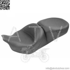 Mustang Smooth One Piece Seat No Studs 2008-2020 Harley Touring Bagger Dresser (For: Harley-Davidson)