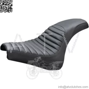 Saddlemen Black Profiler Tuck N Roll 2 Up Seat Harley 18+ Softail Fat Bob FXFB (For: Harley-Davidson)