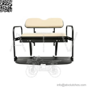 For 07-16 Yamaha Drive G29 Golf Cart Flip Folding Rear Back Seat Kit