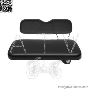 New Black Golf Cart Front Seat Cushion Set Fits EZGO GOLF CART TXT