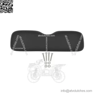 Fits E-Z-GO TXT Golf Cart Front Back Cushion Black