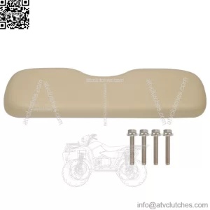 New Tan Golf Cart Front Seat Lean Back Cushion For EZGO Medalist  TXT 1994-2013