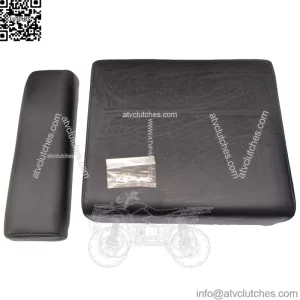 Black Backrest And Seat Cushion Set Fits John Deere M MT 40 320 330 420 430 435