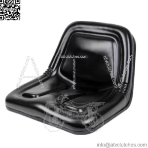 Durable Black High-Back Tractor Seat for Mowers Utility Vehicles and More