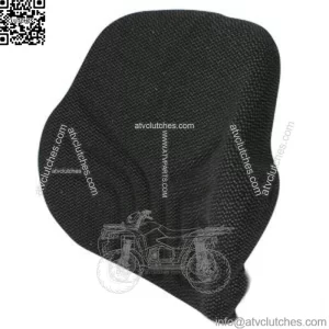 Black & Grey Matrix Cloth Seat Cushion Kit Fits Universal Products Models MSG95G