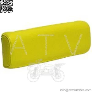 R0997 Seat Back, Yellow Vinyl - Fits John Deere 40, 320, 435, 1010, M, MT +