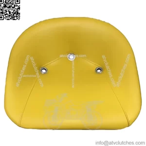 Yellow Padded Pan Seat Fits John Deere Lawn and Garden Tractors TS1200