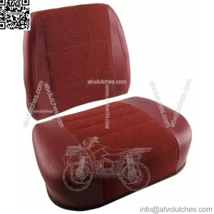 (2pc.) Maroon Seat fits White Tractor 2-105 2-135 2-155 2-180 2-85