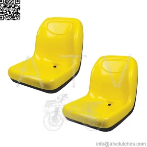 Set of Two New Yellow Bucket Seats VG11696 Fits John Deere Fits Gator