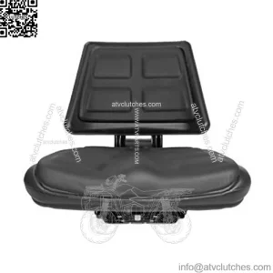 T110BL Black Universal Tractor Seat with Trapezoidal Back Trapezoid
