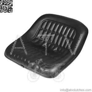 Pan Seat 19" Cushion w/ 7" Spacing Vinyl Black Fits Ford 4000 3000 2000 6600 411