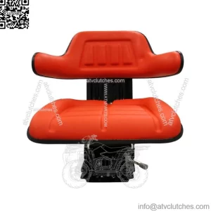 Height Adjustable Red Wrap Around Seat for Lawn & Garden Tractor Mower