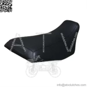 HONDA TRX300 Fourtrax Seat Cover in BLACK marine vinyl Skin Outdoor (ST) (For: Honda)