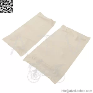 Front Seat Cover For Club Car Precedent Golf Cart - White Color(Bottom+Backrest)