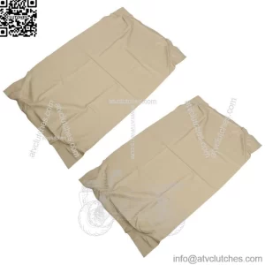 Front Seat Cover For Golf Cart Club Car Precedent - Brown Color(Bottom&Backrest)