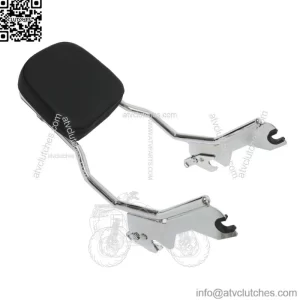 Chrome Standard Sissy Bar Upright Backrest For Softail Deluxe Heritage FXBB 18+