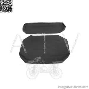 For Kawasaki Mule 2500 2510 3000 3010 New Seat Cover UTV Diesel 4X4 Black Covers