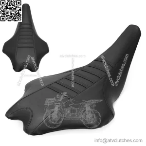 For Yamaha YFZ450R Seat Cover 2009 -2020 BLACK RIBBED GRIPPER YFZ 450R 450REL SE