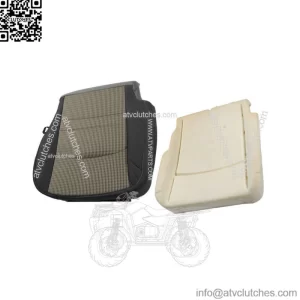 Left Driver Bottom Gray Cloth Seat Cover+Foam Cushion For Dodge Ram 1500 09-12