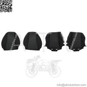 Seat Cover Bottom Top For 2007-14 Chevy Silverado 1500 2500HD 3500HD Left Right