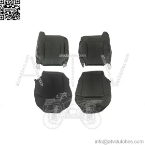 Seat Cover For 1999-2002 Chevy Silverado&GMC Sierra Leather Graphite Both Side