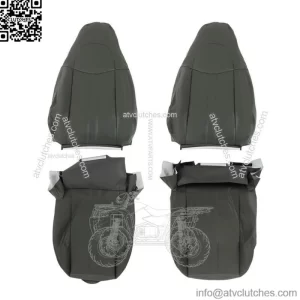 For 2003-2013 2014 Chevy Express 1500 2500 Van Seat Cover Both Side Dark Gray