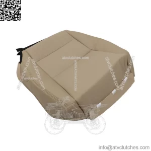 Driver Side Bottom Seat Cover Perforated Leather Tan For 2013-16 17 Honda Accord
