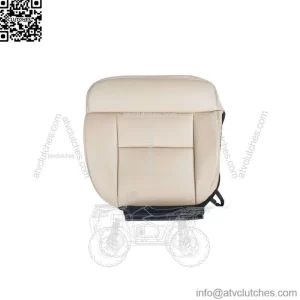 Driver Bottom Side Leatherette Seat Cover Tan For 05-08 Ford F150 Lariat FX4 STX