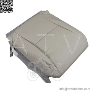 Front Driver Bottom Seat Cover Leather Gray Fit For 2010-2015 Lexus RX350 RX450h