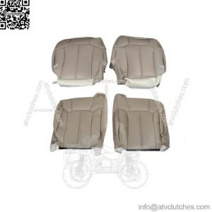 Front Replacement Seat Cover Left&Right Tan For 2003-2006 Chevy Tahoe Suburban