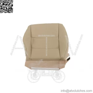 Front Passenger Seat Cover For 2007-2011 2012 Acura RDX Perforated Leather Tan